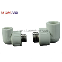 Cotovelo de PPR / Female e Male para encaixe de Cotovelo de PPE Pipe / PPR / Insert Fitting